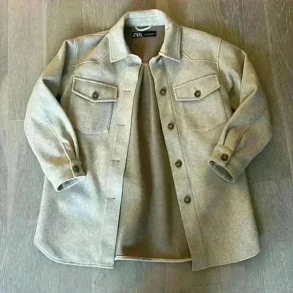 Zara Tie Belt Jacket - Picture 2 of 7